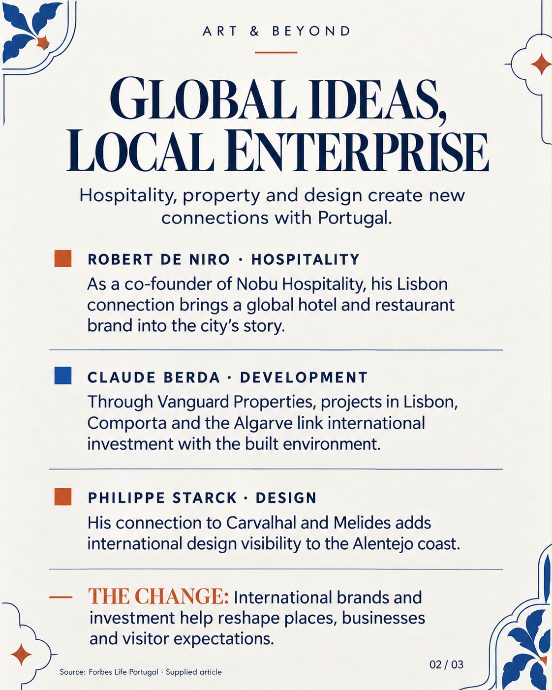 Global Ideas, Local Enterprise — Robert De Niro, Claude Berda and Philippe Starck